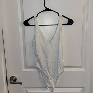 Forever 21 Deep V-Neck Bodysuit